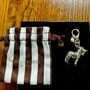 Henri bendel zebra charm